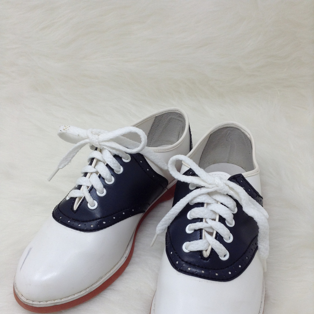 Saddle Oxfords